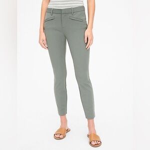 Gap Skinny Ankle Dress Pant in Cool Olive